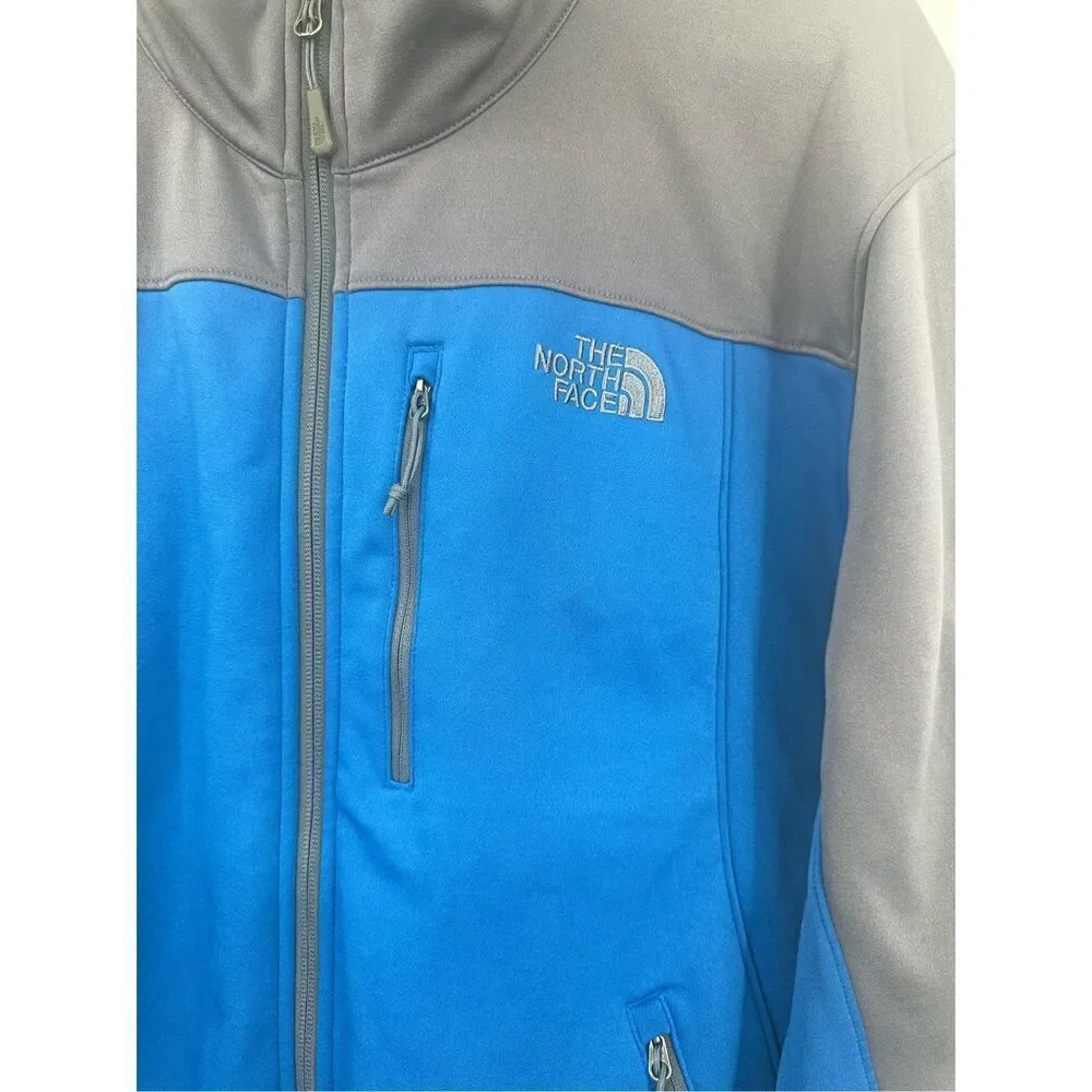 North Face size XL blue & gray jacket full zipper